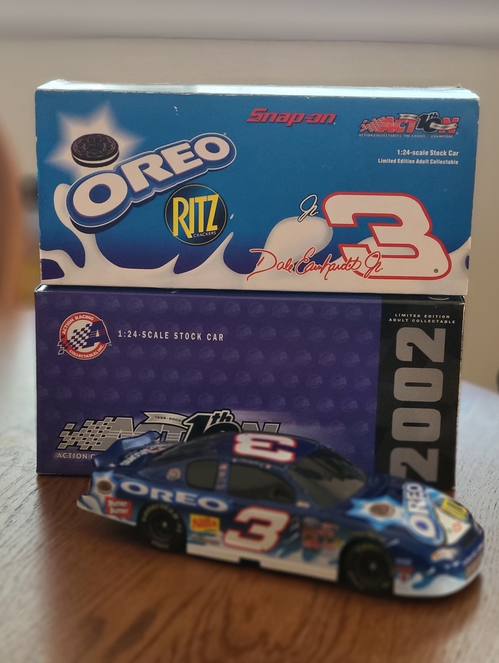 Snap-on Collectible 1:24 Scale Oreo Ritz Dale Earnhardt Jr. #3 2002 Monte Carlo